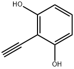 1,3-Benzenediol, 2-ethynyl- (9CI) Struktur