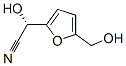 2-Furanacetonitrile, alpha-hydroxy-5-(hydroxymethyl)-, (alphaS)- (9CI) Struktur