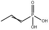 1-PROPENYLPHOSPHONIC ACID Struktur