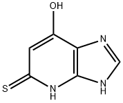 5H-Imidazo[4,5-b]pyridine-5-thione,  1,4-dihydro-7-hydroxy-  (9CI) Struktur