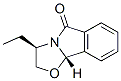 Oxazolo[2,3-a]isoindol-5(9bH)-one, 3-ethyl-2,3-dihydro-, (3R,9bS)- (9CI) Struktur