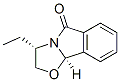 Oxazolo[2,3-a]isoindol-5(9bH)-one, 3-ethyl-2,3-dihydro-, (3S,9bR)- (9CI) Struktur