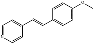 (E)-4-(4-METHOXYSTYRYL)PYRIDINE Struktur