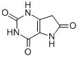 1H-Pyrrolo[3,2-d]pyrimidine-2,4,6(3H)-trione,5,7-dihydro-(9CI) Struktur