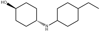 Cyclohexanol, 4-[(4-ethylcyclohexyl)amino]-, trans- (9CI) Struktur