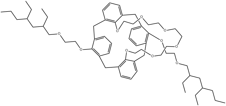 32,35-BIS[2-[(2,4-DIETHYLHEPTYL) Struktur