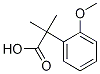 2-(2-Methoxyphenyl)-2-methylpropionic acid Struktur