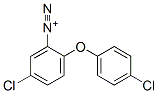 5-chloro-2-(4-chlorophenoxy)benzenediazonium  Struktur