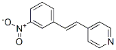 4-[2-(3-nitrophenyl)ethenyl]pyridine Struktur