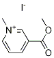 3-(Methoxycarbonyl)-1-MethylpyridiniuM iodide Struktur