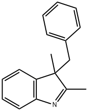 3-Benzyl-2,3-dimethyl-3H-indole Struktur