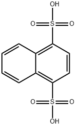 1,4-Naphthalenedisulfonic acid Struktur