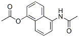 5-acetamido-1-naphthyl acetate Struktur