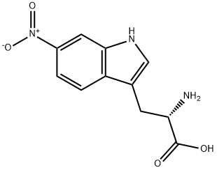 6-nitrotryptophan Struktur