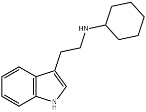 N-[2-(1H-indol-3-yl)ethyl]cyclohexanamine Struktur