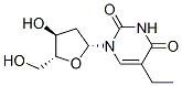 5-Ethyldeoxyuridine Struktur