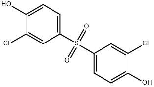 BIS(3-CHLORO-4-HYDROXYPHENYL)SULFONE Struktur