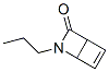 2-Azabicyclo[2.2.0]hex-5-en-3-one,2-propyl-,(-)-(9CI) Struktur