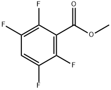 Methyl 2,3,5,6-tetrafluorobenzoate Struktur