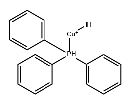 iodo(triphenylphosphino)copper Struktur