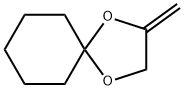 1,4-Dioxaspiro[4.5]decane,  2-methylene- Struktur