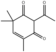 1',2',3',6'-Tetrahydro-2',6'-dioxo-3',3',5'-trimethylacetophenone Struktur