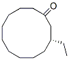 Cyclododecanone, 3-ethyl-, (3R)- (9CI) Struktur