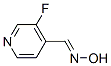 4-Pyridinecarboxaldehyde,3-fluoro-,oxime(9CI) Struktur