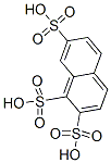 1,2,7-Naphthalenetrisulfonic acid Struktur