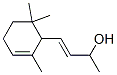 4-(2,6,6-trimethyl-2-cyclohexen-1-yl)-3-buten-2-ol  Struktur