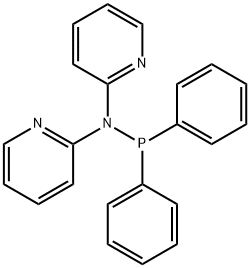 DI-(2-PYRIDYL)(DIPHENYLPHOSPHINO)AMINE Struktur