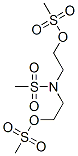 N,N-Bis[2-[(methylsulfonyl)oxy]ethyl]methanesulfonamide Struktur