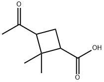 2,2-Dimethyl-3-acetylcyclobutanecarboxylic acid