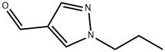 1H-Pyrazole-4-carboxaldehyde, 1-propyl- (9CI) Struktur