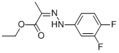 2-(N-3,4-DIFLUOROPHENYLHYDRAZINE) ETHYLPROPIONATE Struktur