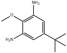 4-tert-Butyl-2,6-diaminoanisole Struktur