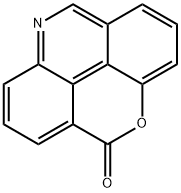 5H-Pyrano[2,3,4,5-lmn]phenanthridin-5-one Struktur