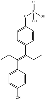 diethylstilbestrol monophosphate Struktur