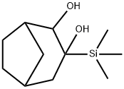 Bicyclo[3.2.1]octane-2,3-diol, 3-(trimethylsilyl)- (9CI) Struktur