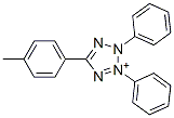 2,3-Diphenyl-5-(p-tolyl)-2H-tetrazol-3-ium Struktur