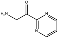 Ethanone, 2-amino-1-(2-pyrimidinyl)- (9CI) Struktur