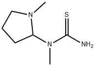 Thiourea,  N-methyl-N-(1-methyl-2-pyrrolidinyl)- Struktur