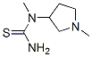 Thiourea,  N-methyl-N-(1-methyl-3-pyrrolidinyl)- Struktur