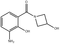 (3-aMino-2-hydroxyphenyl)(3-hydroxyazetidin-1-yl)Methanone Struktur