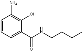 3-aMino-N-butyl-2-hydroxybenzaMide Struktur