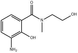 3-aMino-2-hydroxy-N-(2-hydroxyethyl)-N-MethylbenzaMide Struktur