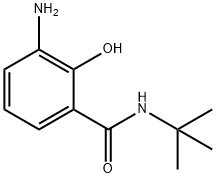 3-aMino-N-tert-butyl-2-hydroxybenzaMide Struktur