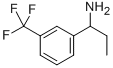 (RS)-1-[3-(TRIFLUOROMETHYL)PHENYL]PROPYLAMINE Struktur