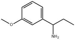 Benzenemethanamine, alpha-ethyl-3-methoxy- (9CI) Struktur