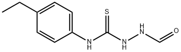 Hydrazinecarbothioamide, N-(4-ethylphenyl)-2-formyl- (9CI) Struktur